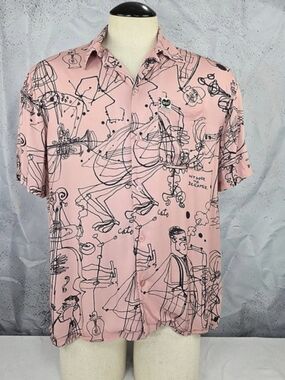 Deus Ex Machina R.G. Cato SS Shirt Abstract Print